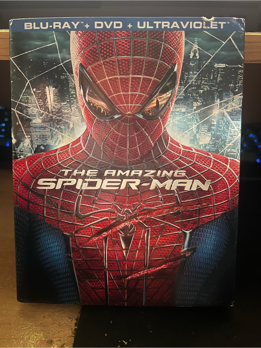 Marvel The Amazing Spider-Man Blu‑ray + DVD Steelbook – Red & Blue